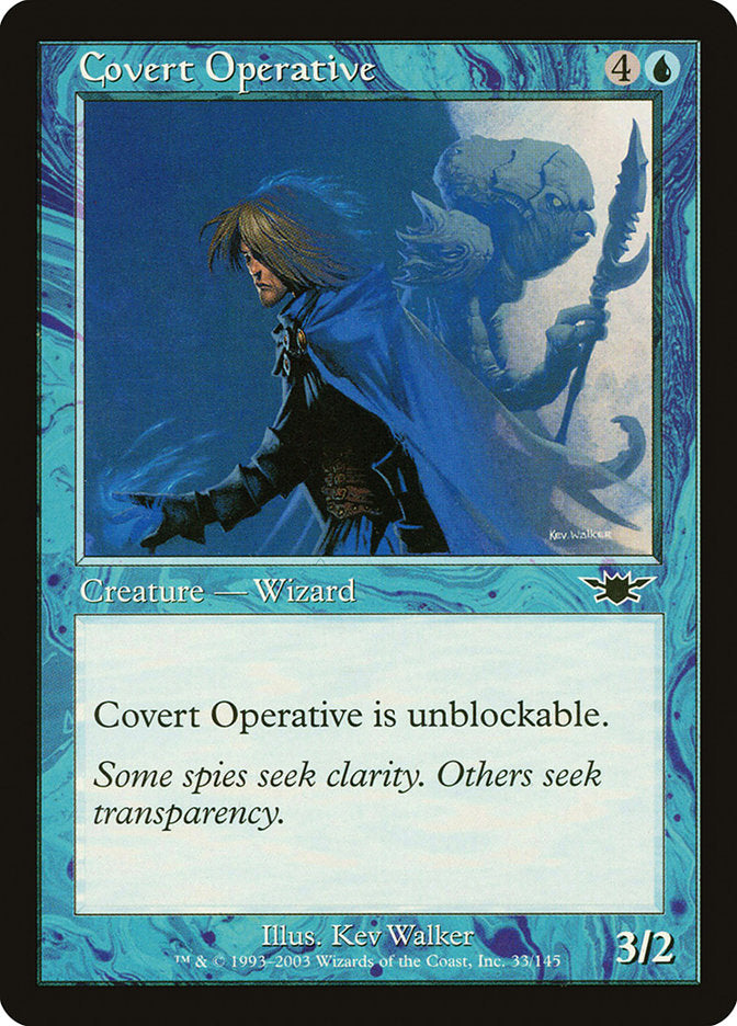 Covert Operative – Common Magic: The Gathering card from Legions (#33)