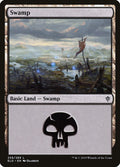 Swamp – Common Magic: The Gathering card from Throne of Eldraine (#259)