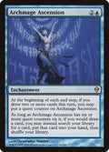 Archmage Ascension – Rare Magic: The Gathering card from Zendikar (#42)