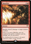 Banefire – Rare Magic: The Gathering card from Duel Decks: Speed vs. Cunning (#31)