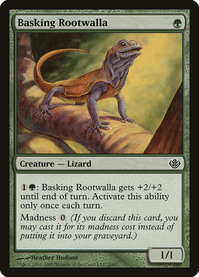 Basking Rootwalla – Common Magic: The Gathering card from Duel Decks: Garruk vs. Liliana (#2)