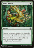 Beast Within – Uncommon Magic: The Gathering card from The List (#BBD-190)
