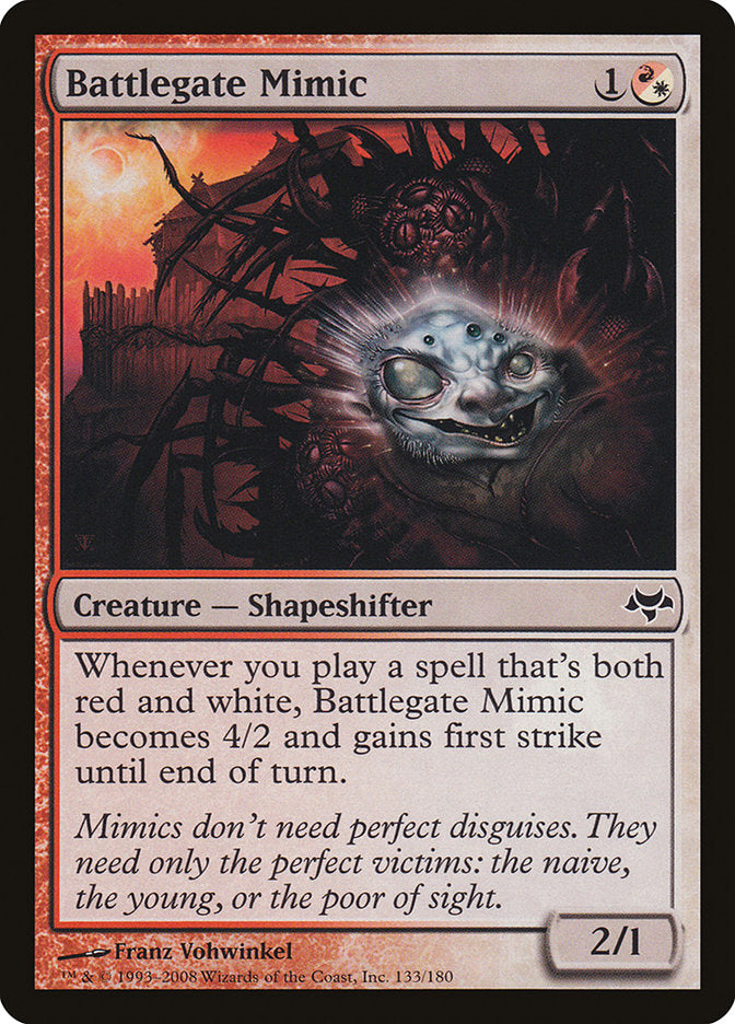 Battlegate Mimic – Common Magic: The Gathering card from Eventide (#133)
