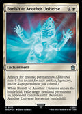 Banish to Another Universe – Uncommon Magic: The Gathering card from Doctor Who (#618)