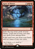 Apex of Power – Mythic Magic: The Gathering card from Forgotten Realms Commander (#114)