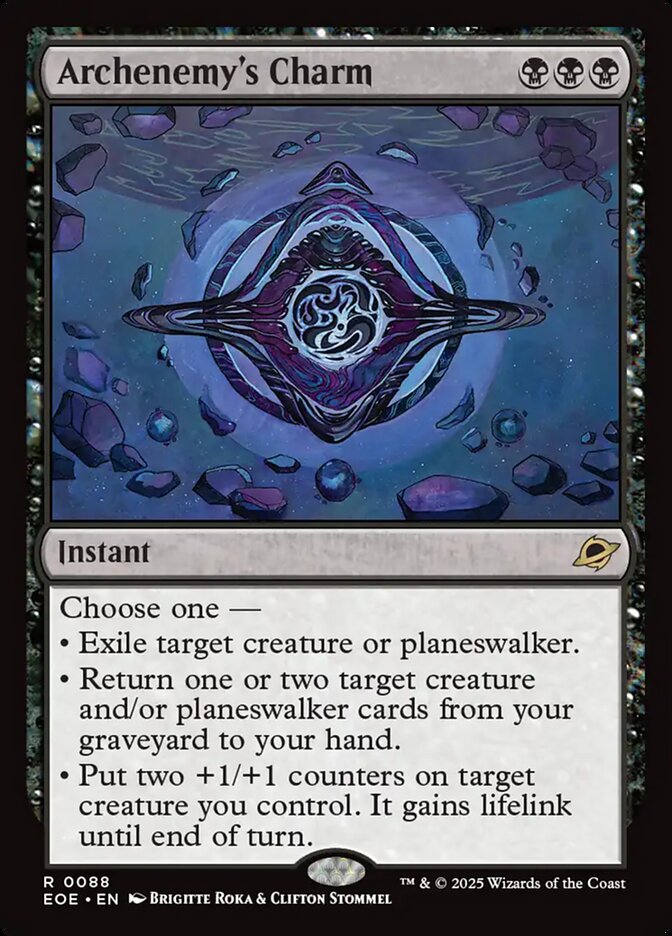 Archenemy's Charm – Rare Magic: The Gathering card from Edge of Eternities (#88)