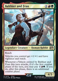 Balthier and Fran – Rare Magic: The Gathering card from Final Fantasy Promos (#213s)