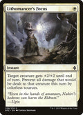Lithomancer's Focus – Common Magic: The Gathering card from Battle for Zendikar (#38)