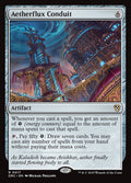 Aetherflux Conduit – Rare Magic: The Gathering card from Aetherdrift Commander (#17)