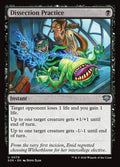 Dissection Practice – Uncommon Magic: The Gathering card from Secrets of Strixhaven (#79)