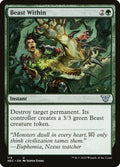 Beast Within – Uncommon Magic: The Gathering card from Neon Dynasty Commander (#114)