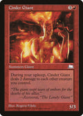 Cinder Giant – Uncommon Magic: The Gathering card from Weatherlight (#93)