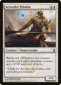 Accorder Paladin – Uncommon Magic: The Gathering card from Mirrodin Besieged (#1)