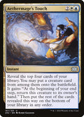 Aethermage's Touch – Uncommon Magic: The Gathering card from Double Masters 2022 (#167)