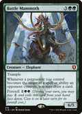 Battle Mammoth – Mythic Magic: The Gathering card from Commander Legends: Battle for Baldur's Gate (#818)