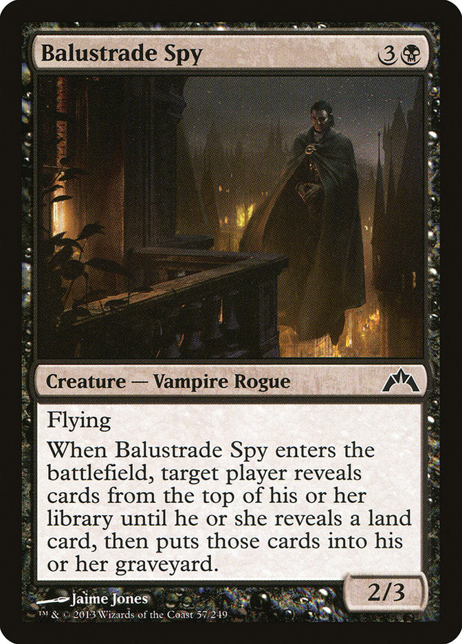 Balustrade Spy – Common Magic: The Gathering card from Gatecrash (#57)