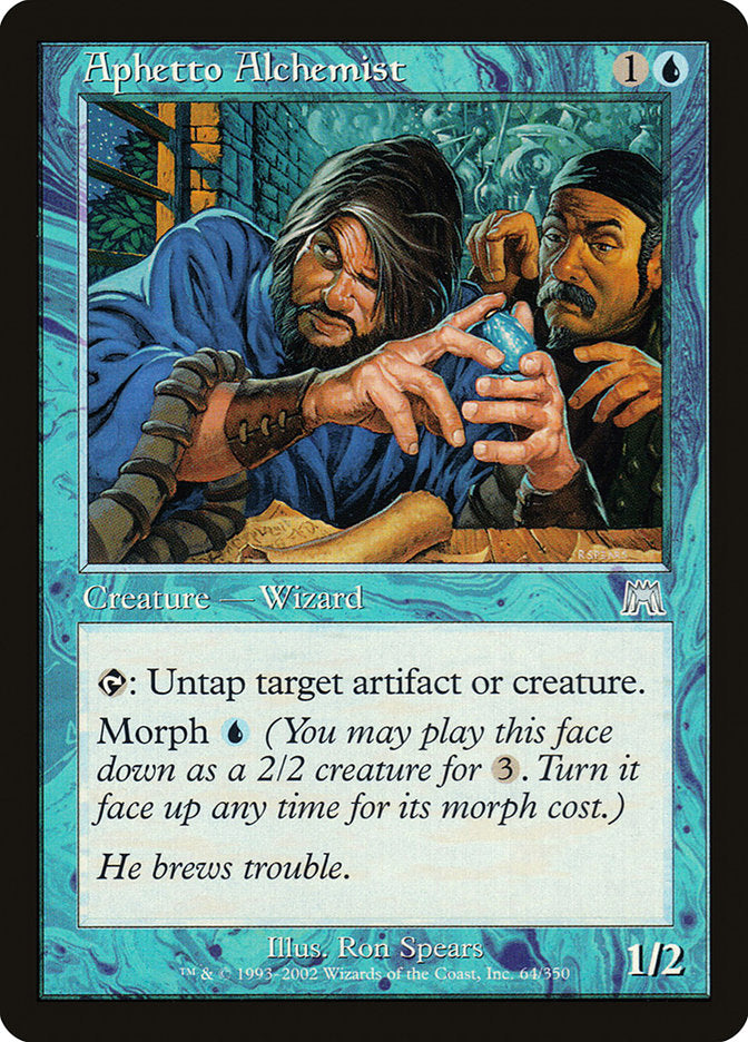 Aphetto Alchemist – Uncommon Magic: The Gathering card from Onslaught (#64)