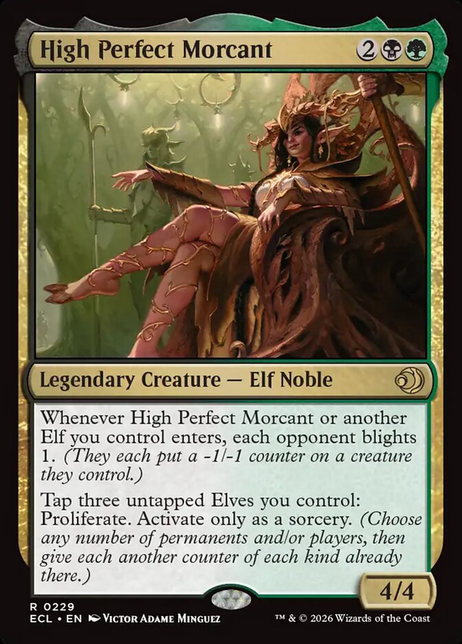 High Perfect Morcant – Rare Magic: The Gathering card from Lorwyn Eclipsed (#229)
