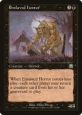 Enslaved Horror – Uncommon Magic: The Gathering card from Mercadian Masques (#134)