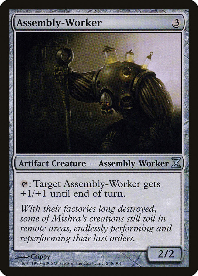 Assembly-Worker – Uncommon Magic: The Gathering card from Time Spiral (#248)