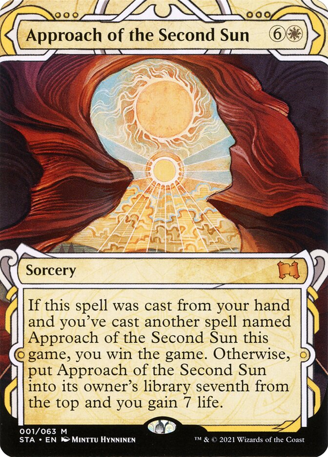 Approach of the Second Sun – Mythic Magic: The Gathering card from Strixhaven Mystical Archive (#1)