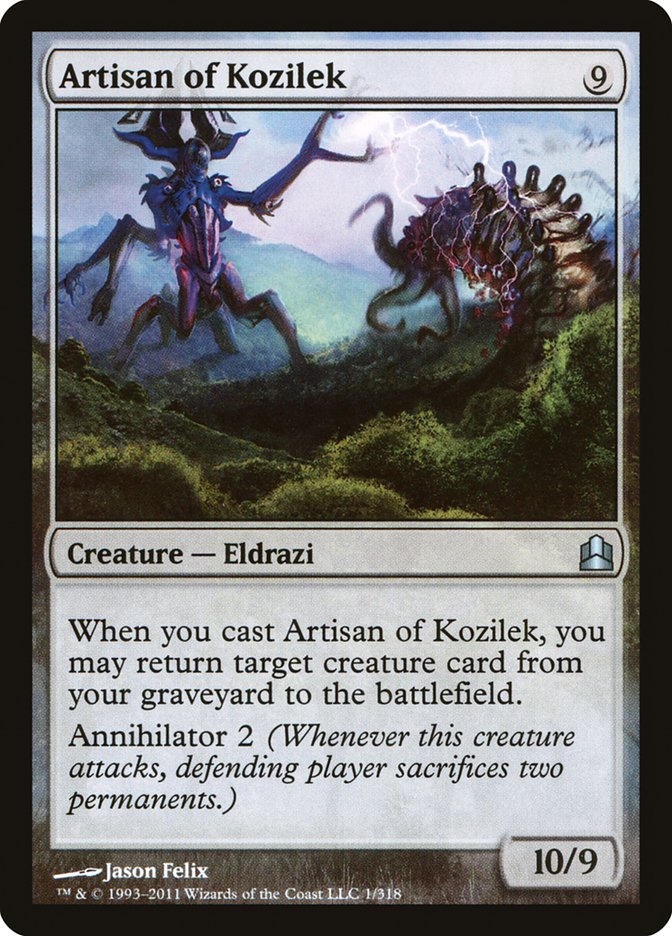 Artisan of Kozilek – Uncommon Magic: The Gathering card from Commander 2011 (#1)