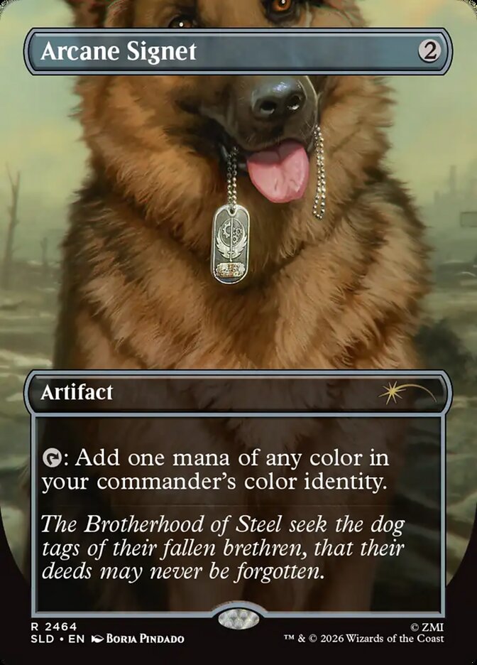 Arcane Signet – Rare Magic: The Gathering card from Secret Lair Drop (#2464)