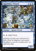 Apprentice Wizard – Common Magic: The Gathering card from Double Masters (#40)