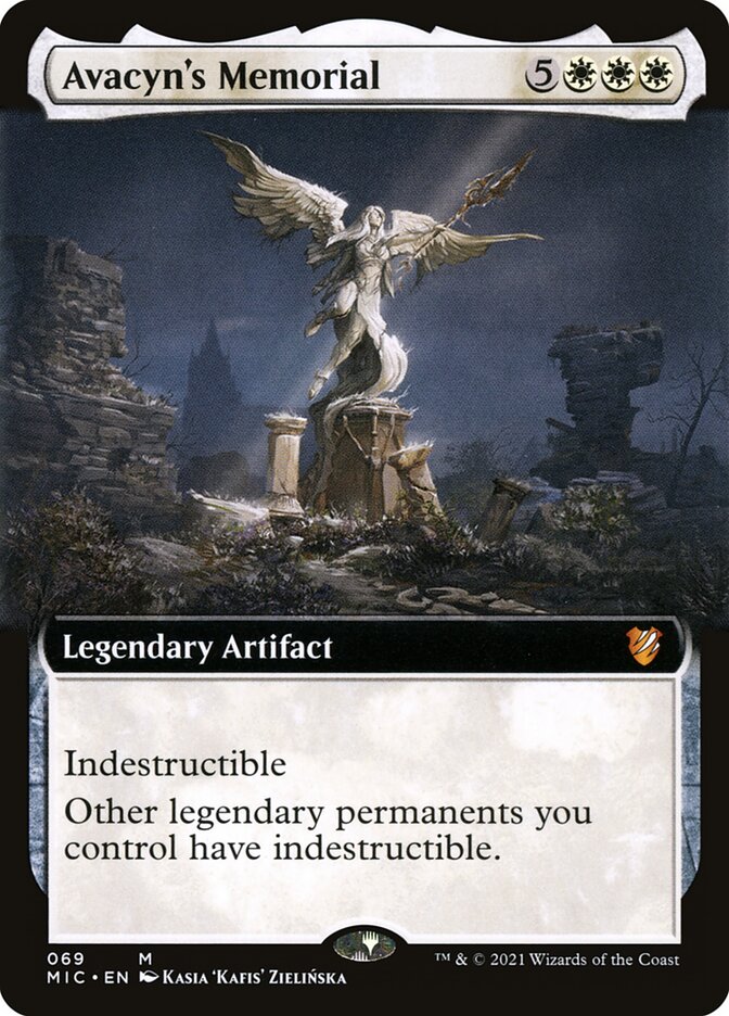 Avacyn's Memorial – Mythic Magic: The Gathering card from Midnight Hunt Commander (#69)