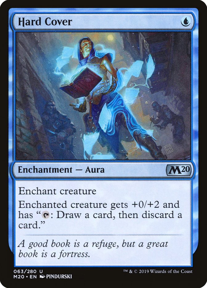 Hard Cover – Uncommon Magic: The Gathering card from Core Set 2020 (#63)