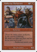 Balduvian Barbarians – Common Magic: The Gathering card from Seventh Edition (#173)