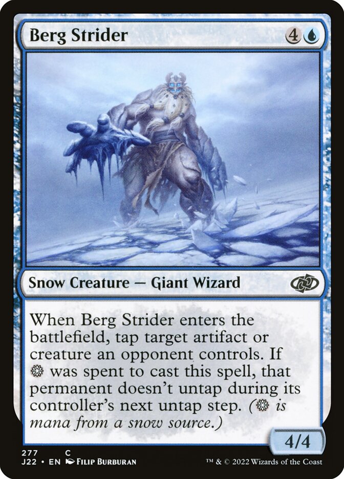 Berg Strider – Common Magic: The Gathering card from Jumpstart 2022 (#277)
