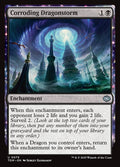 Corroding Dragonstorm – Uncommon Magic: The Gathering card from Tarkir: Dragonstorm (#75)