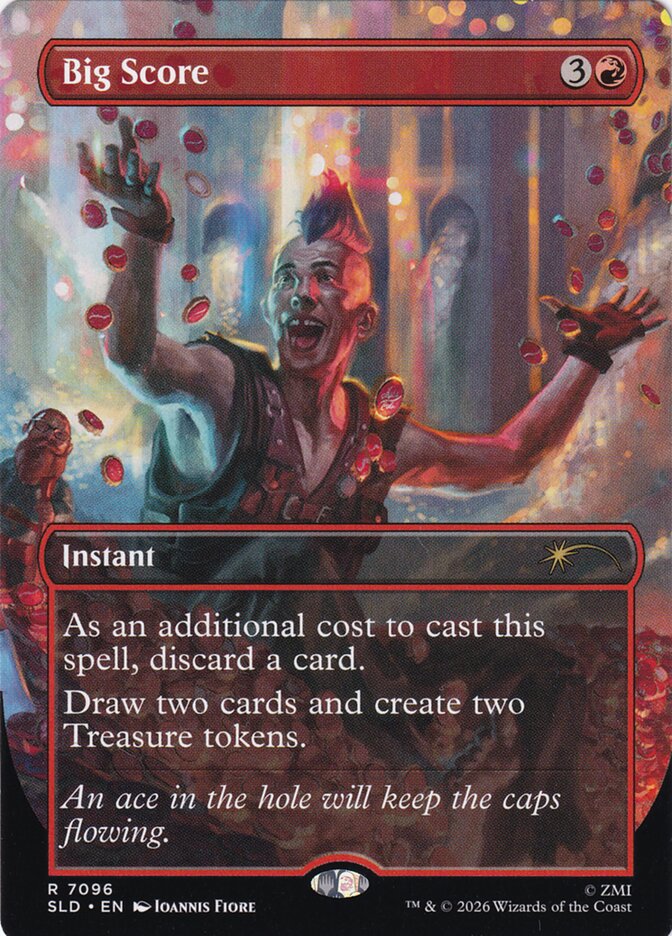 Big Score – Rare Magic: The Gathering card from Secret Lair Drop (#7096)