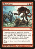 Alpha Brawl – Rare Magic: The Gathering card from Dark Ascension (#82)