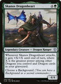 Skanos Dragonheart – Uncommon Magic: The Gathering card from Commander Legends: Battle for Baldur's Gate (#255)