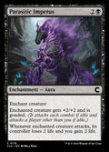 Parasitic Impetus – Common Magic: The Gathering card from Ravnica: Clue Edition (#118)