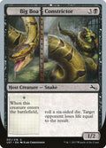 Big Boa Constrictor – Common Magic: The Gathering card from Unstable (#51)