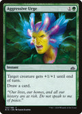 Aggressive Urge – Common Magic: The Gathering card from Rivals of Ixalan (#122)
