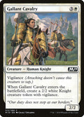 Gallant Cavalry – Common Magic: The Gathering card from Core Set 2019 (#12)