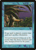 Hesitation – Uncommon Magic: The Gathering card from Stronghold (#33)