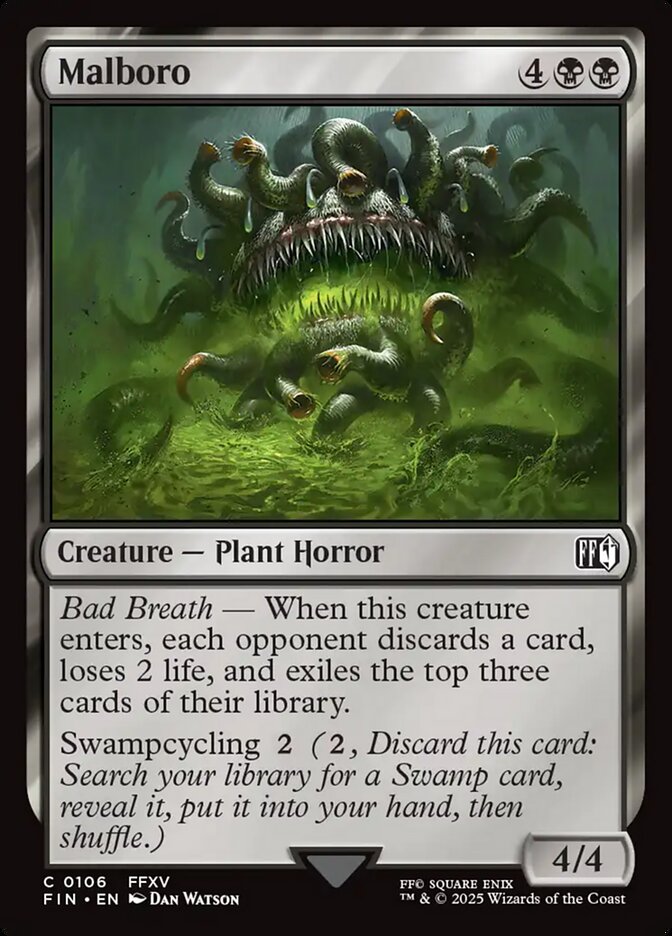 Malboro – Common Magic: The Gathering card from Final Fantasy (#106)