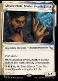 Alquist Proft, Master Sleuth – Mythic Magic: The Gathering card from Murders at Karlov Manor (#355)