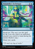 Donatello's Technique – Uncommon Magic: The Gathering card from Teenage Mutant Ninja Turtles (#39)