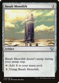 Basalt Monolith – Uncommon Magic: The Gathering card from Commander 2015 (#244)