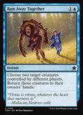 Run Away Together – Common Magic: The Gathering card from Foundations (#162)