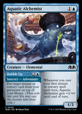 Aquatic Alchemist // Bubble Up – Common Magic: The Gathering card from Wilds of Eldraine (#40)