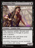 Deathless Pilot – Common Magic: The Gathering card from Aetherdrift (#82)