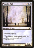 Angelic Wall – Common Magic: The Gathering card from Tenth Edition (#5★)