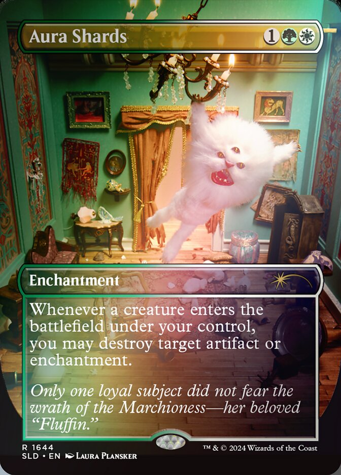 Aura Shards – Rare Magic: The Gathering card from Secret Lair Drop (#1644★)